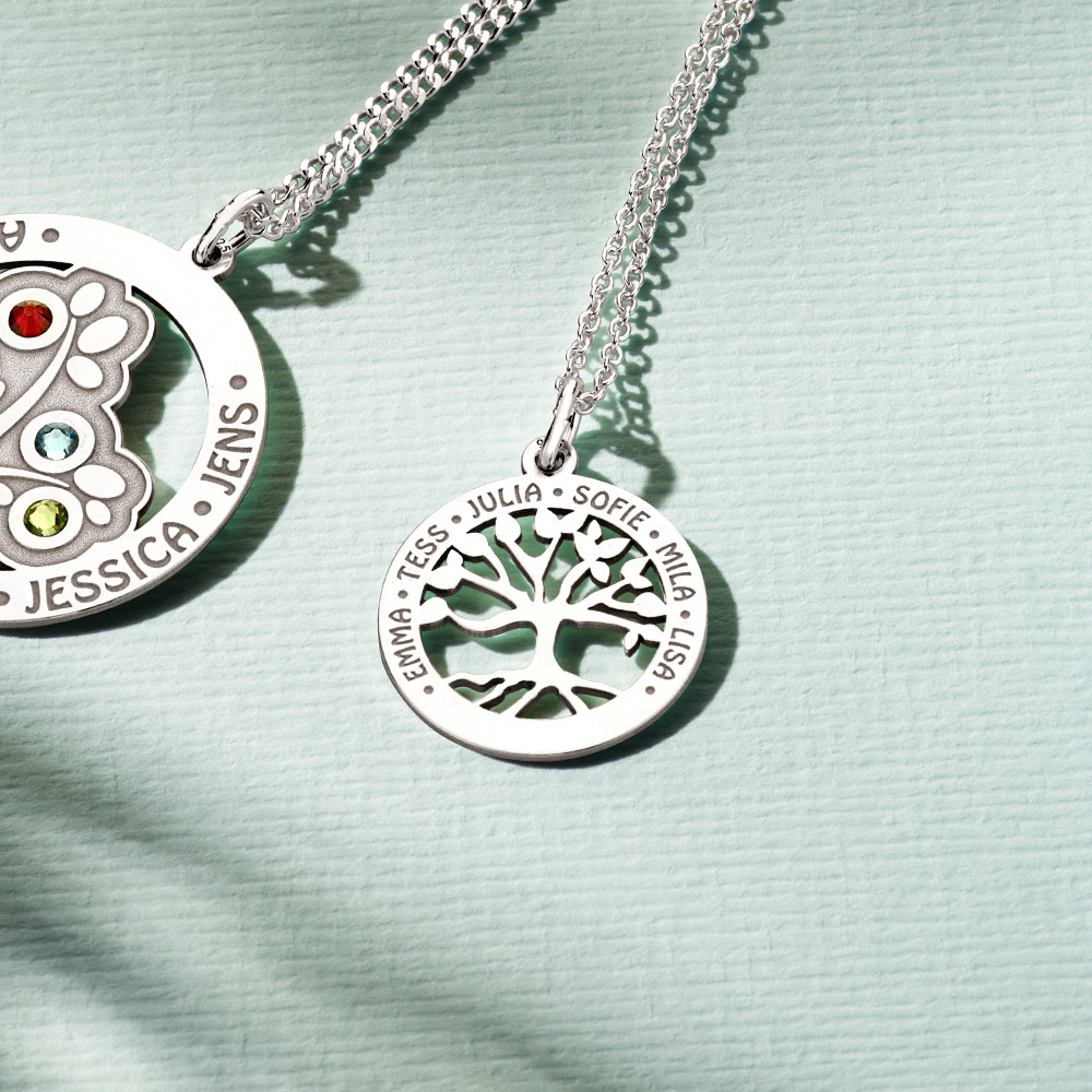 names4ever-zilveren-familiehanger-stamboom-en-namen-diameter-20-mm