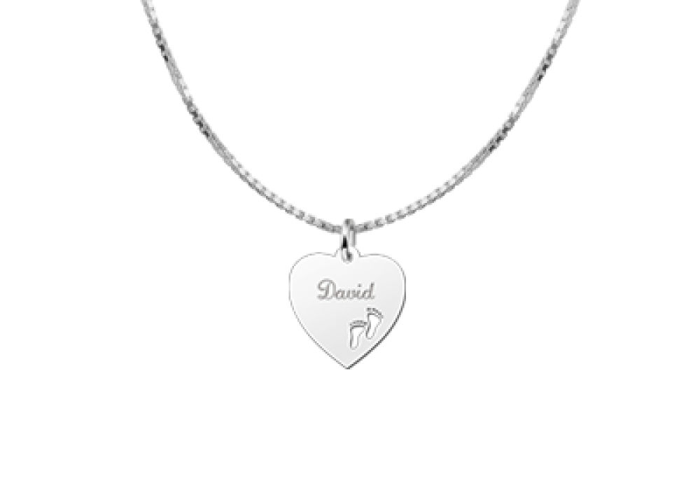 names4ever-zilveren-hartjes-hanger-met-voetafdruk-en-gepersonaliseerde-naam-hoogte-17-mm
