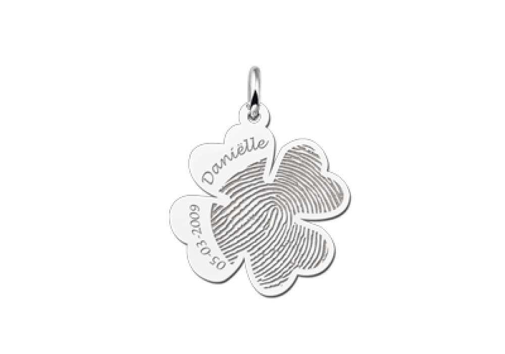 names4ever-zilveren-klavertje-vier-hanger-met-vingerafdruk-naam-en-datum-21-mm-x-22-mm