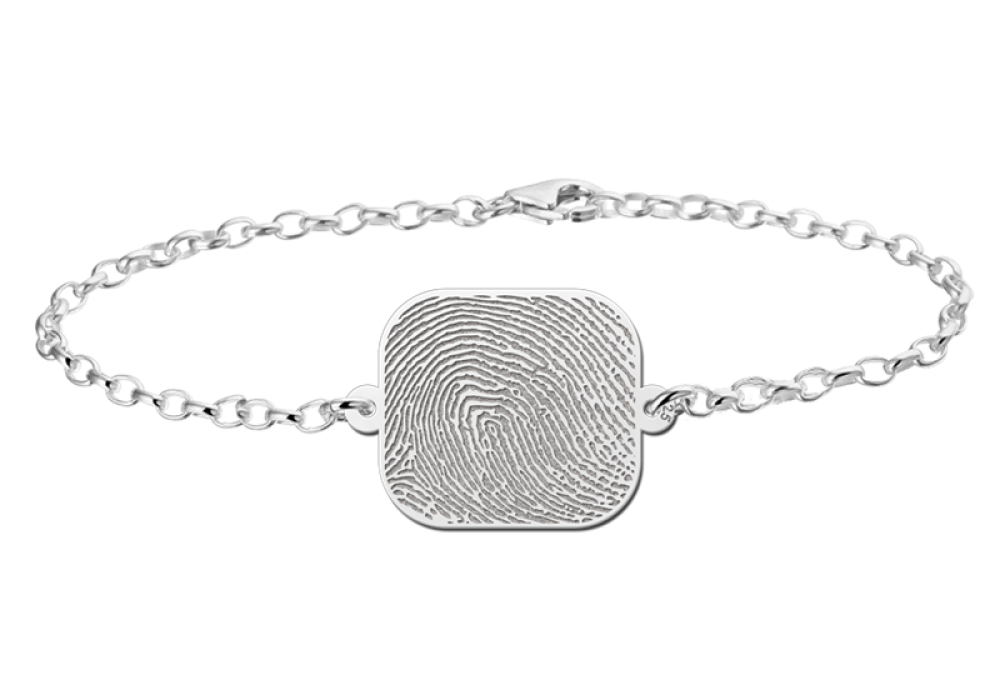 zilveren-schakelarmband-met-rechthoekige-vingerafdrukhanger-ronde-hoeken-lengte-17-20-cm