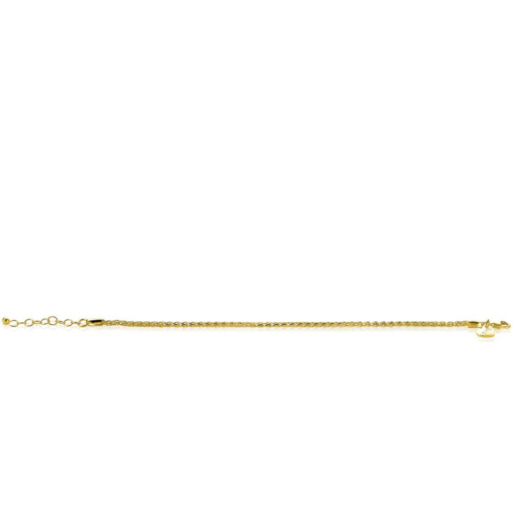 zinzi-chain-zia1931g-vossenstaart-schakelarmband-goudkleurig-glanzend-2-mm-breedte-lengte-16-5-20-cm