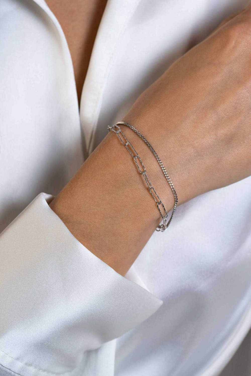 zinzi-chain-zia2367-schakelarmband-zilver-gourmet-paperclip-glanzend-5-mm-breedte-lengte-17-20-cm