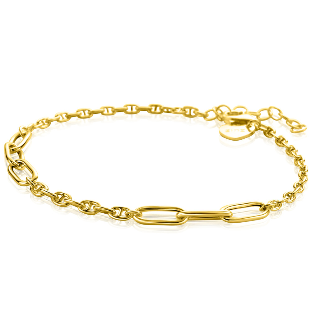 zinzi-chain-zia2413g-marine-schakelarmband-gold-plated-4-5-mm-breedte-lengte-18-20-cm