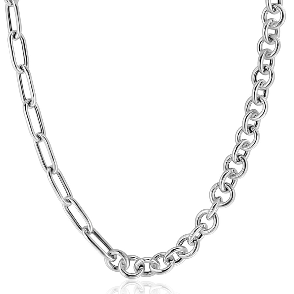 zinzi-chain-zic2477-jasseron-schakelketting-glanzend-zilver-8-5-mm-breedte-lengte-45-cm