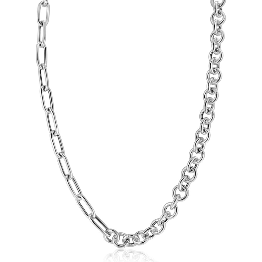 zinzi-chain-zic2477-jasseron-schakelketting-glanzend-zilver-8-5-mm-breedte-lengte-45-cm