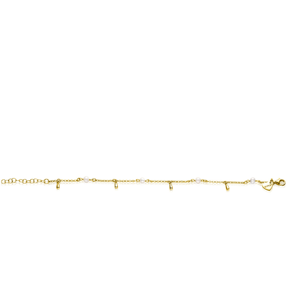 zinzi-fatima-s-favorieten-zia2753-parelarmband-gold-plated-druppel-hangers-9-mm-breedte-lengte-17-20-cm