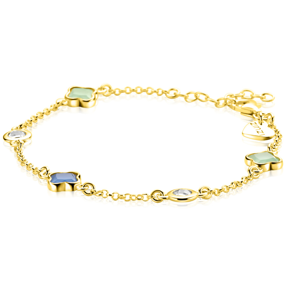 zinzi-fatima-s-favorieten-zia2763-goudkleurige-armband-klavertje-vier-8-mm-breedte-lengte-16-18-5-cm