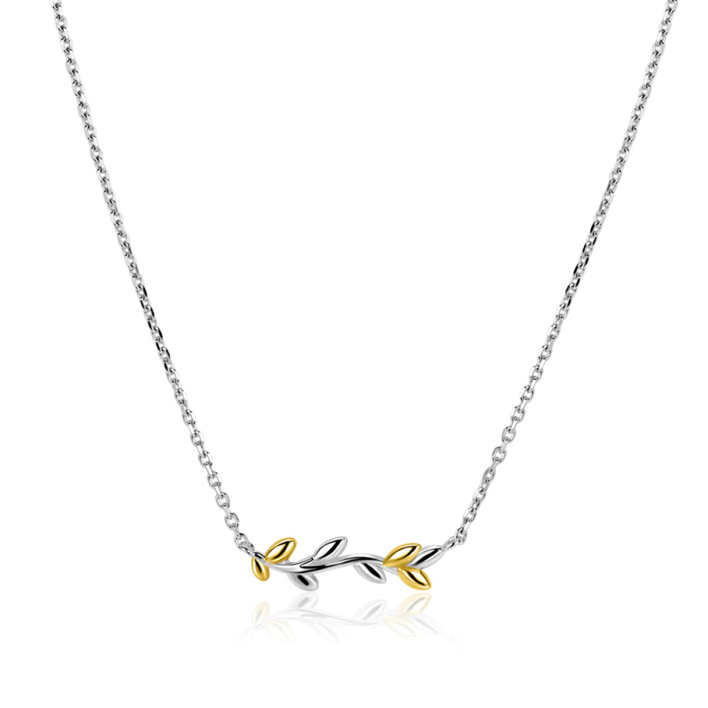 zinzi-fatima-s-favorieten-zic2740-ketting-blad-verguld-5-mm-breedte-lengte-42-44-cm