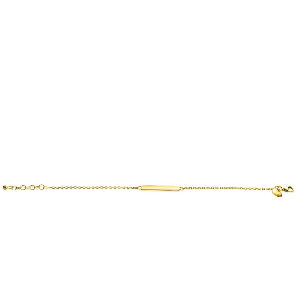 zinzi-gravures-zia2344g-plaatarmband-gold-plated-26-mm-x-4-mm-lengte-17-20-cm