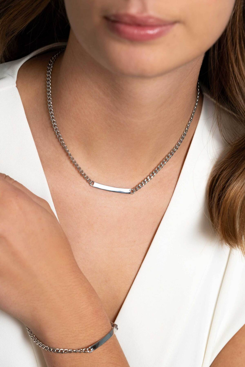 zinzi-gravures-zic2271-zilveren-ketting-gourmet-glanzend-plaat-4-mm-breedte-lengte-40-45-cm