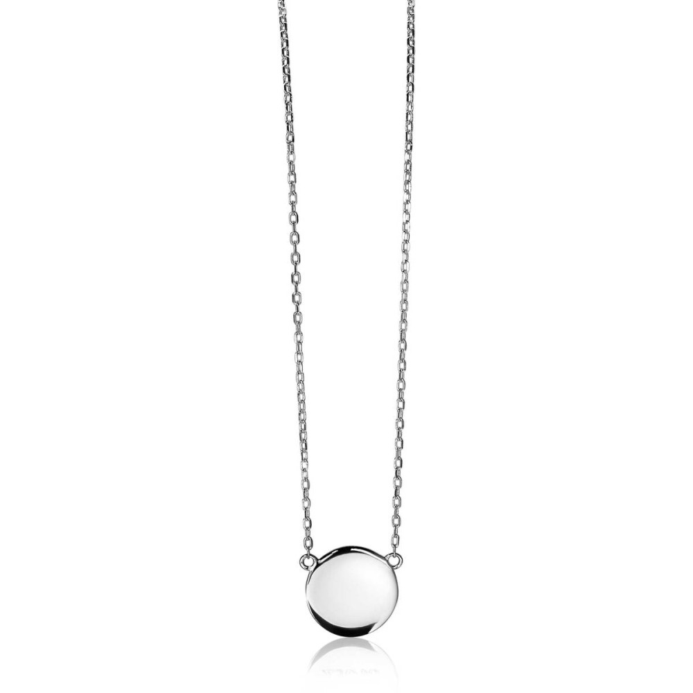 zinzi-gravures-zic2345-ketting-met-hanger-zilveren-bolletje-15-mm-breedte-lengte-40-43-cm