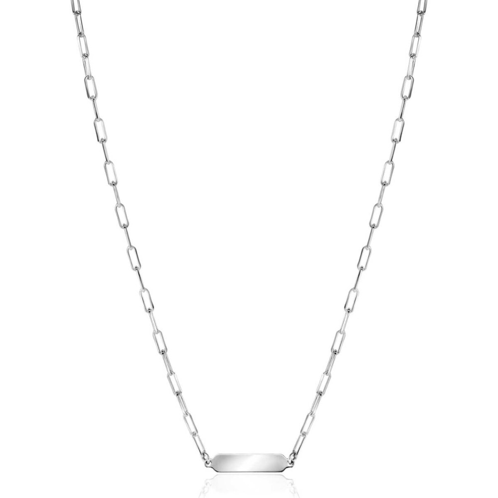 zinzi-gravures-zic2530-paperclip-ketting-barhanger-zilver-4-2-mm-breedte-lengte-42-45-cm