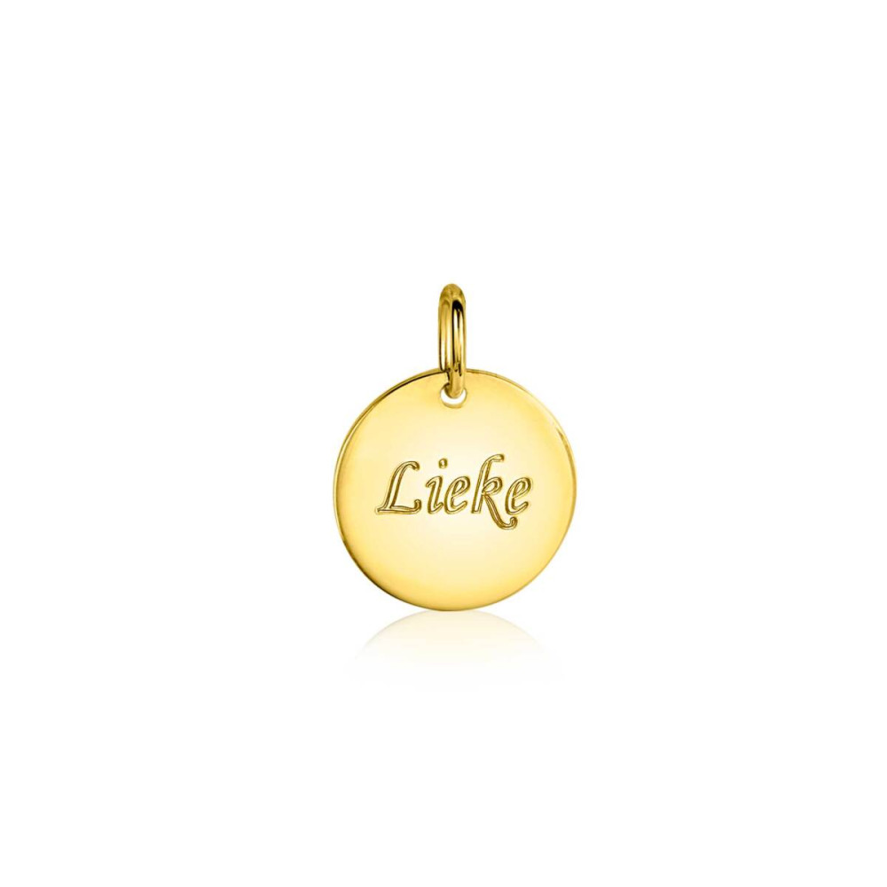 zinzi-gravures-zih2345g12-gold-plated-ronde-graveerhanger-goudkleurig-glanzend-12-mm-breed-x-16-5-mm-hoog