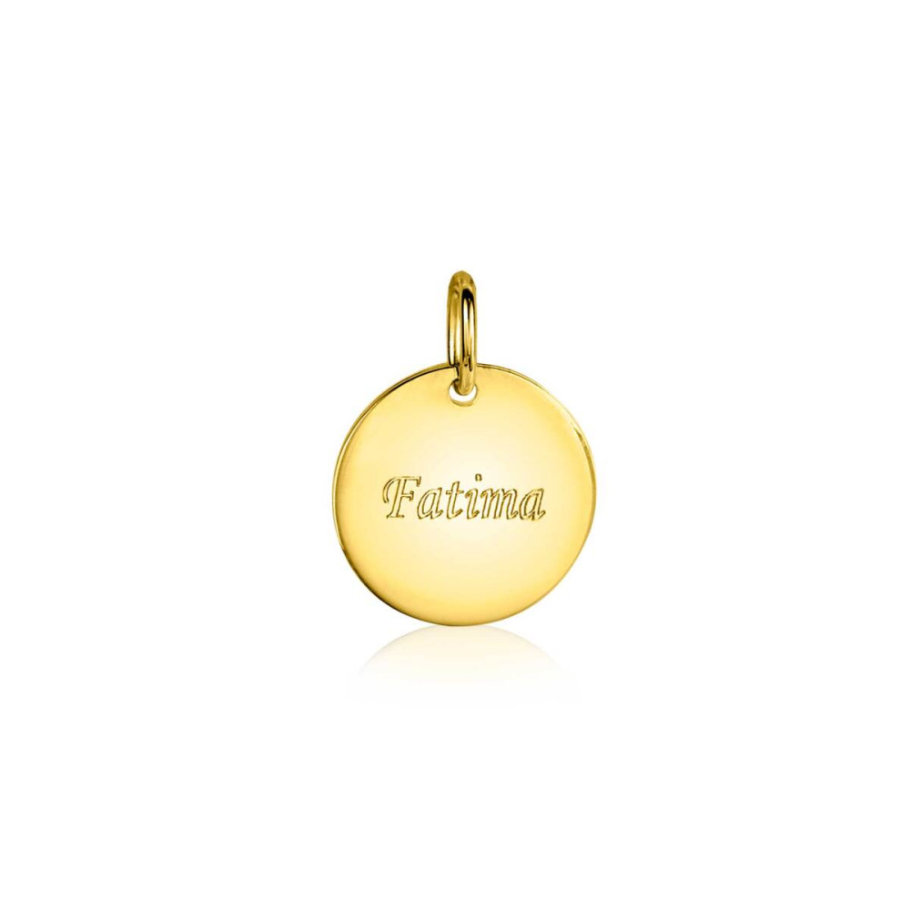 zinzi-gravures-zih2345g15-ronde-goudkleurige-graveerhanger-glanzend-afgewerkt-15-mm-breed-x-19-mm-hoog
