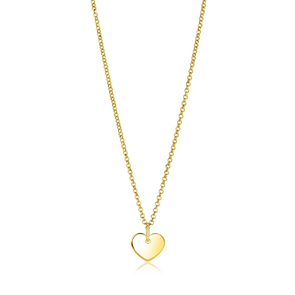 zinzi-gravures-zih2346g12-gold-plated-hartjes-hanger-dames-glanzende-afwerking-12-mm-breed-x-13-mm-hoog