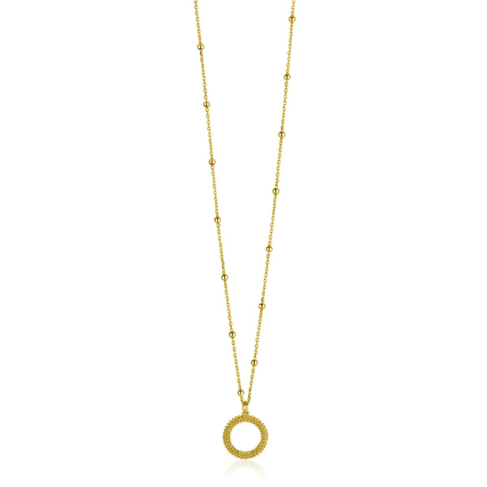 zinzi-ketting-zic2704g-ronde-hanger-12-mm-goudkleurig-lengte-42-45-cm