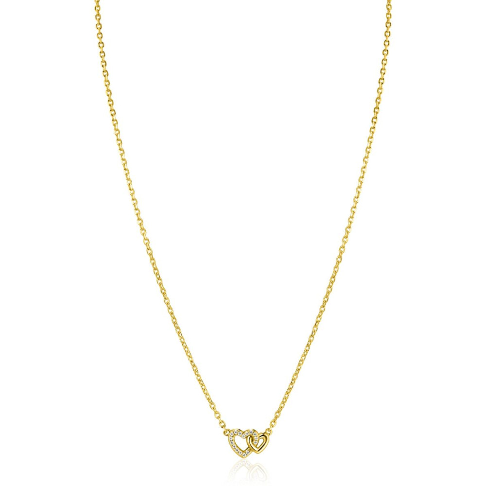 zinzi-liekes-favorieten-zic2493y-ketting-met-hanger-gold-plated-hart-zirkonia-7-7-mm-lengte-42-45-cm