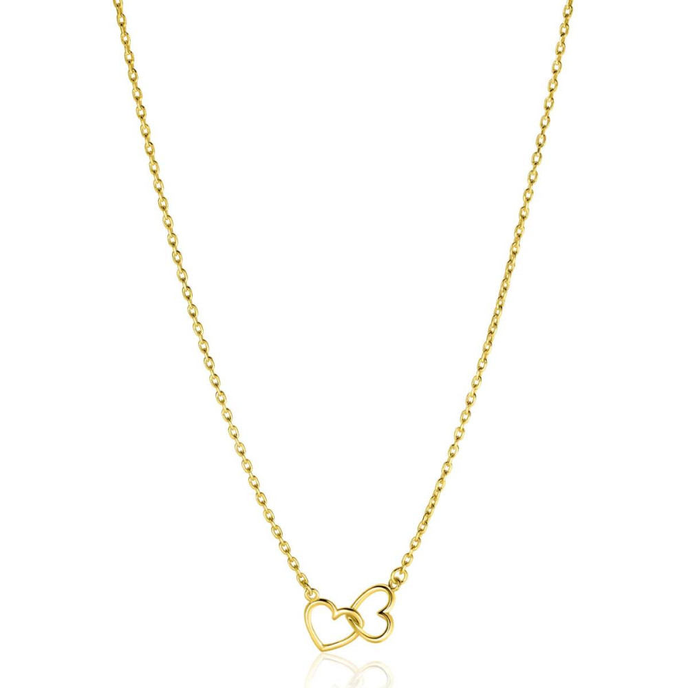 zinzi-liekes-favorieten-zic2513g-ketting-goudkleurig-hart-9-mm-breedte-lengte-40-45-cm