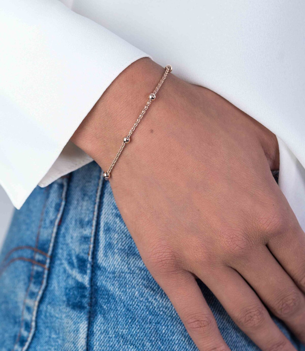 zinzi-zia1128r-schakelarmband-rosekleurige-bolletjes-35-mm-breedte-lengte-175-205-cm