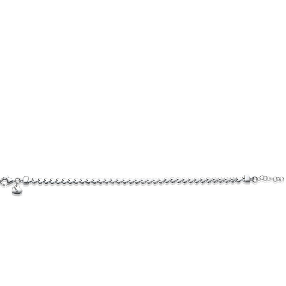 zinzi-zia1798-schakelarmband-zilveren-hartjes-glanzend-4-5-mm-breedte-lengte-17-19-cm