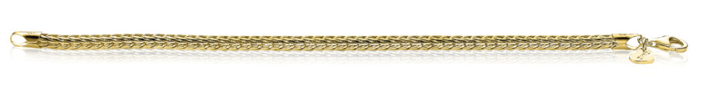 zinzi-zia1925g-schakelarmband-goudkleurig-vossenstaart-glanzend-4-mm-breedte-lengte-19-5-cm
