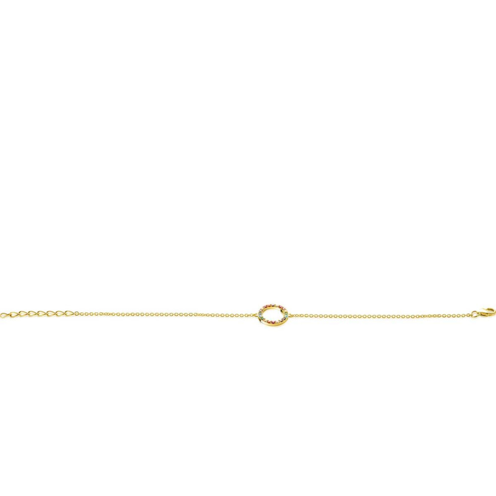 zinzi-zia2170-armband-gold-plated-rondje-kleurrijke-zirkonia-12-mm-breedte-lengte-17-20-cm
