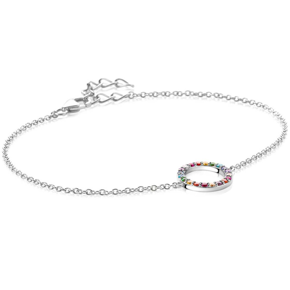 zinzi-zia2170z-armband-zilver-rondje-regenboog-zirkonia-s-12-mm-breedte-lengte-17-20-cm