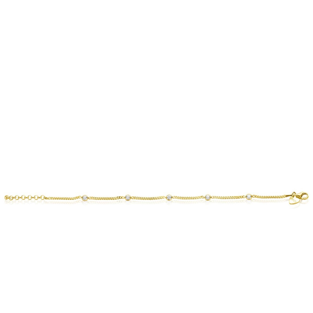 zinzi-zia2263g-armband-gold-plated-zirkonia-gourmet-schakel-4-mm-breedte-lengte-16-5-19-cm