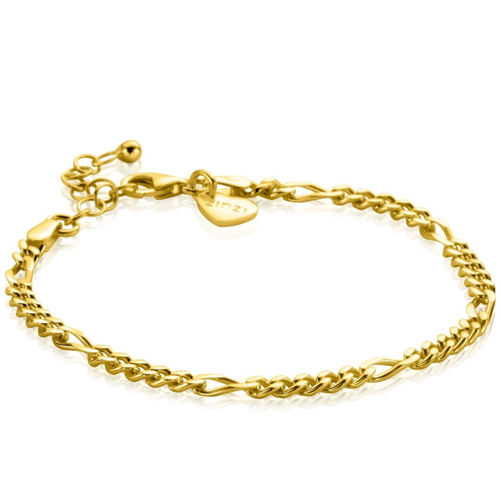 zinzi-zia2291g-figaro-schakelarmband-goudkleurig-glanzend-3-5-mm-breedte-lengte-17-20-cm