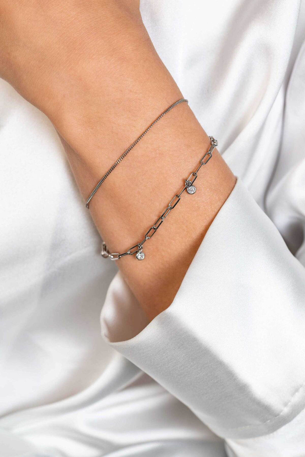 zinzi-zia2362-dubbele-schakelarmband-zilver-zirkonia-paperclip-gourmet-lengte-16-5-19-5-cm