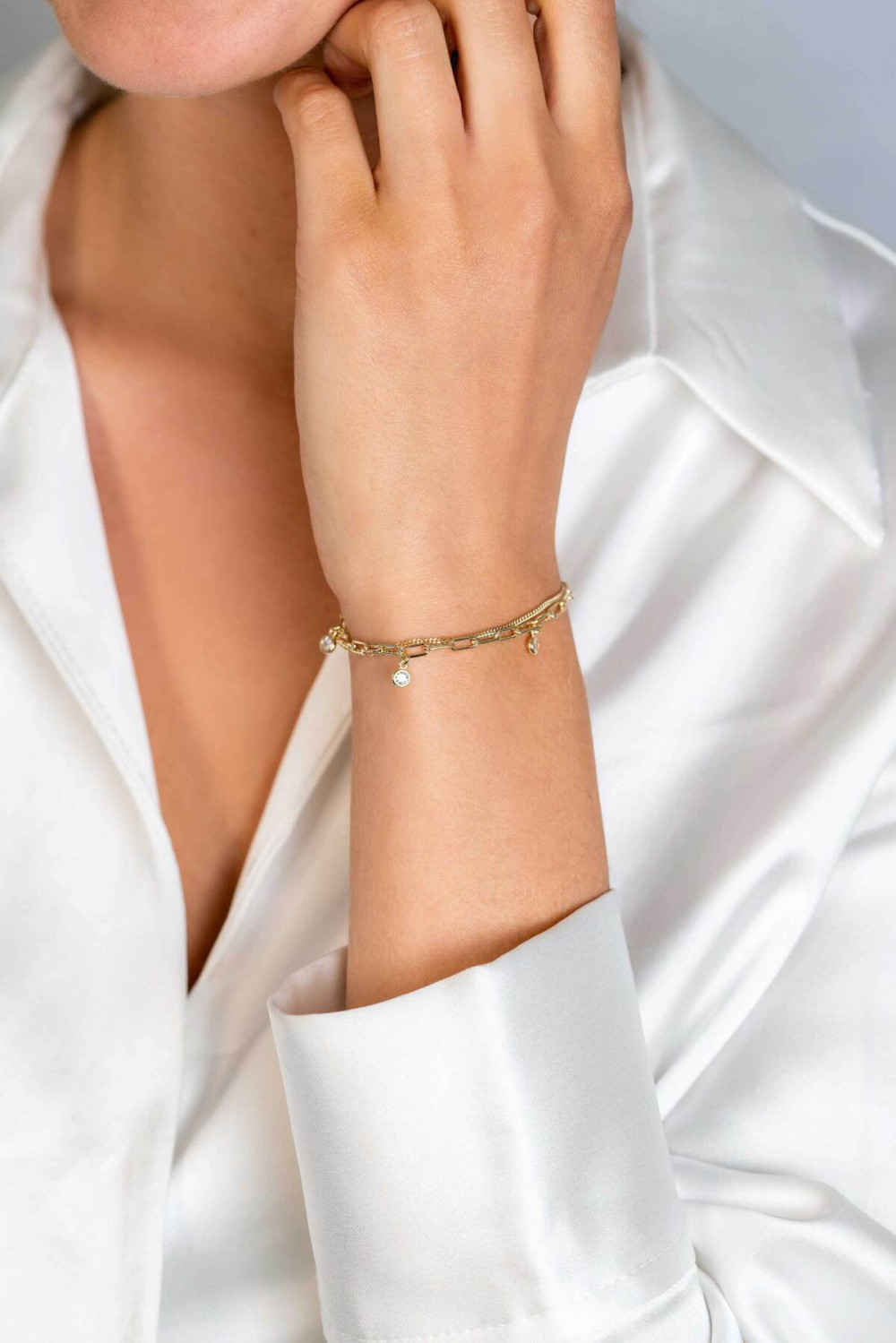 zinzi-zia2362y-armband-goudkleurig-zirkonia-dubbele-schakelband-4-7-mm-breedte-lengte-16-5-19-5-cm