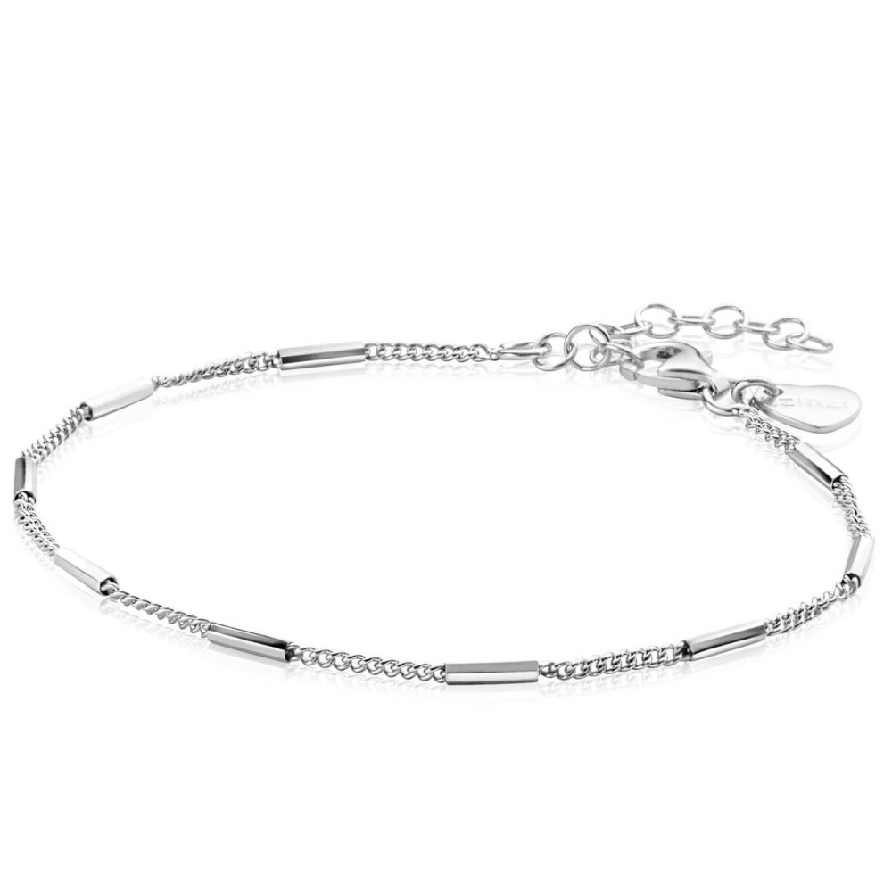 zinzi-zia2366-gourmet-schakelarmband-zilver-staafjes-1-6-mm-breedte-lengte-16-5-19-5-cm