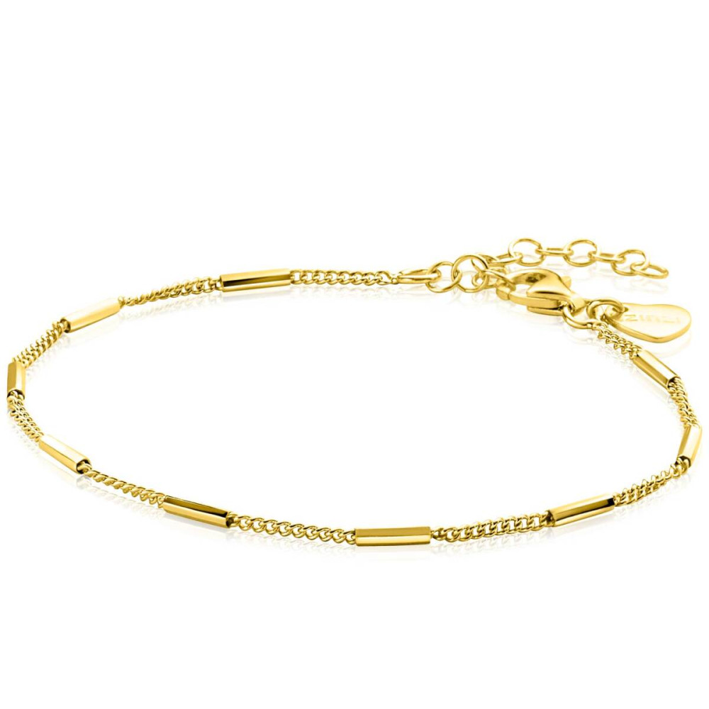 zinzi-zia2366g-gourmet-schakelarmband-gold-plated-staafjes-1-6-mm-breedte-lengte-16-5-19-5-cm