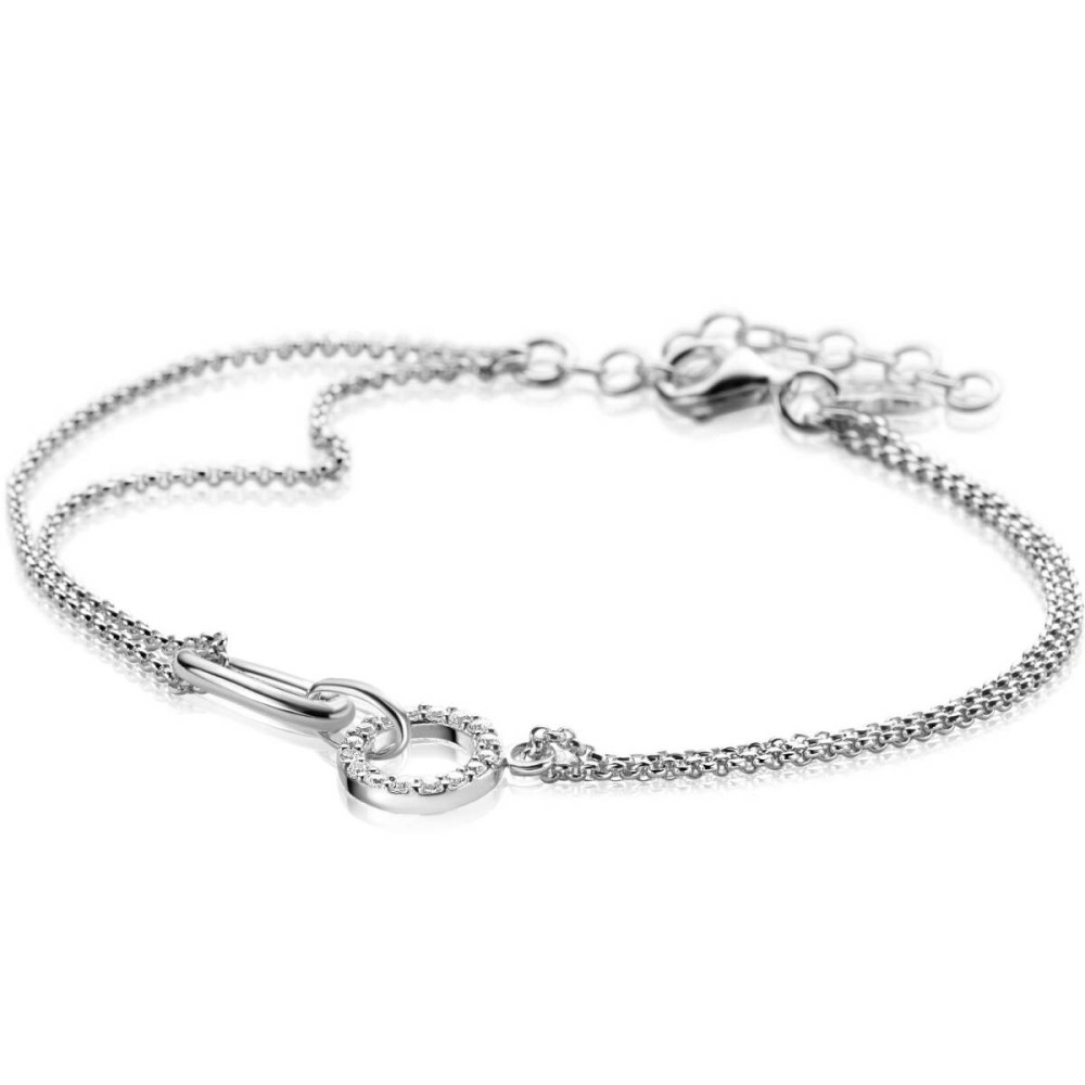 zinzi-zia2463-armband-zilver-dubbele-band-ovaal-en-rondje-1-5-mm-breedte-lengte-17-20-cm