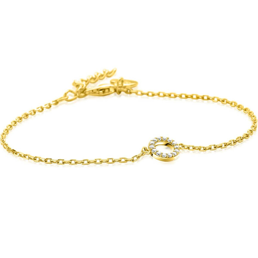 zinzi-zia2550y-armband-goudkleurig-zirkonia-cirkel-7-5-mm-breedte-lengte-16-5-19-5-cm