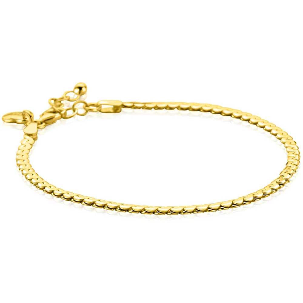 zinzi-zia2647g-schakelarmband-gold-plated-glanzend-3-mm-breedte-lengte-18-21-cm