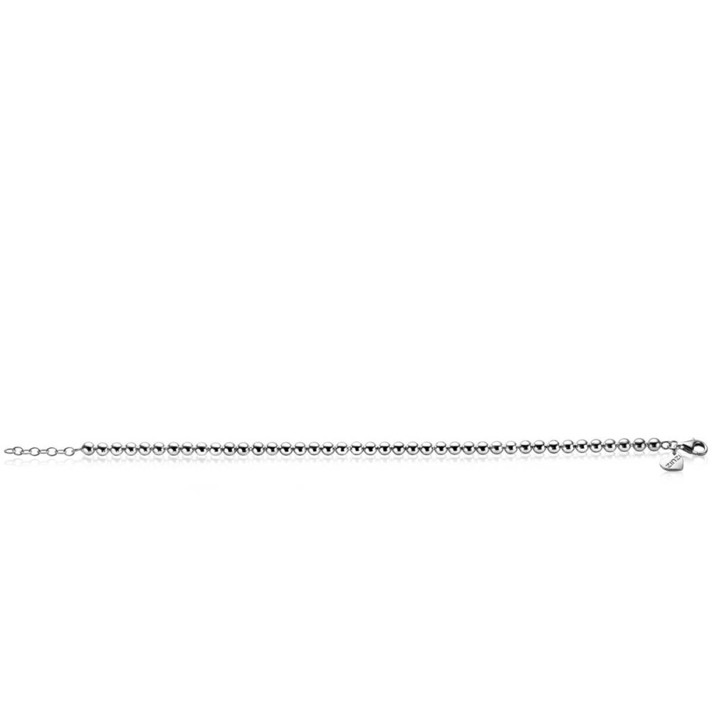 zinzi-zia2659-bolletjes-schakelarmband-zilver-glanzend-4-mm-breedte-lengte-18-20-cm