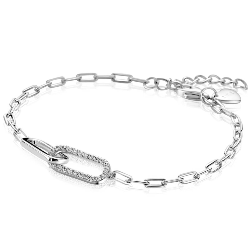 zinzi-zia2690-paperclip-armband-zilver-2-ovale-schakels-zirkonia-7-mm-breedte-lengte-17-20-cm