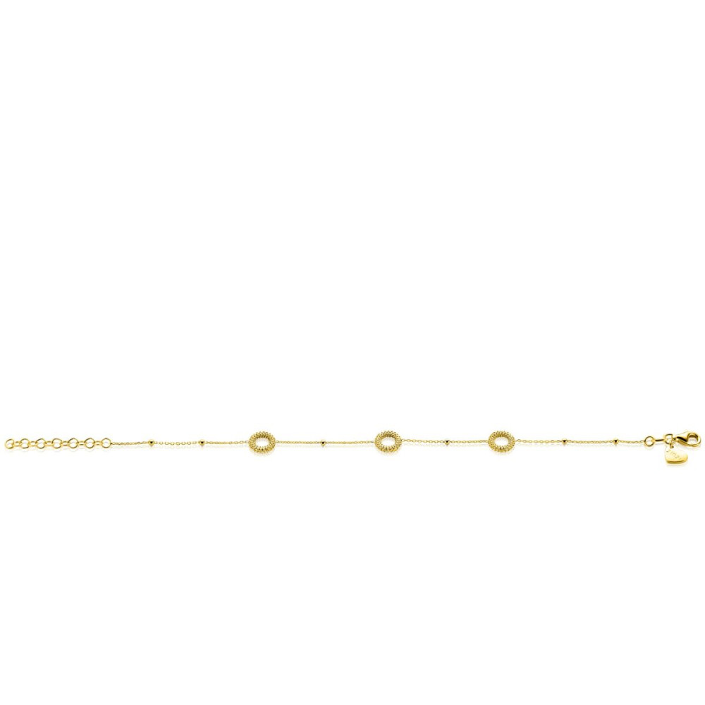 zinzi-zia2704g-armband-gold-plated-bolletjes-rond-8-5-mm-breedte-lengte-17-20-cm