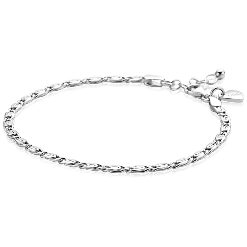 zinzi-zia2712-scroll-schakelarmband-zilver-glanzend-3-mm-breedte-lengte-17-20-cm