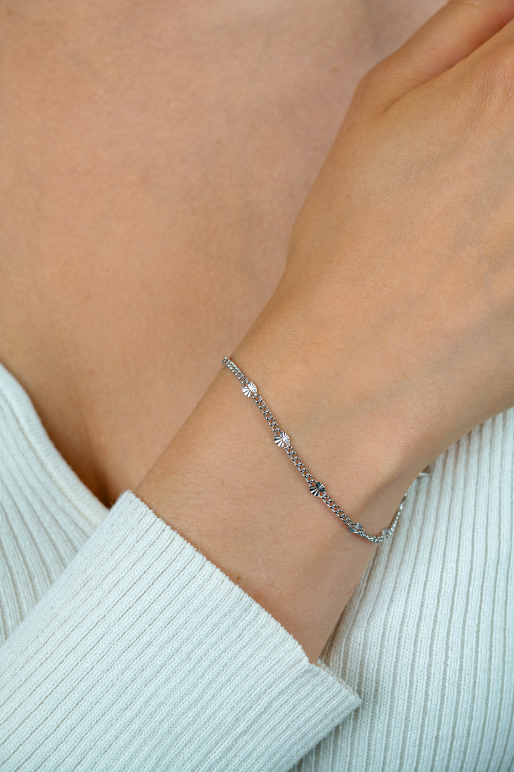 zinzi-zia2713-gourmet-schakelarmband-zilver-ovaal-gediamanteerd-3-mm-breedte-lengte-18-20-cm