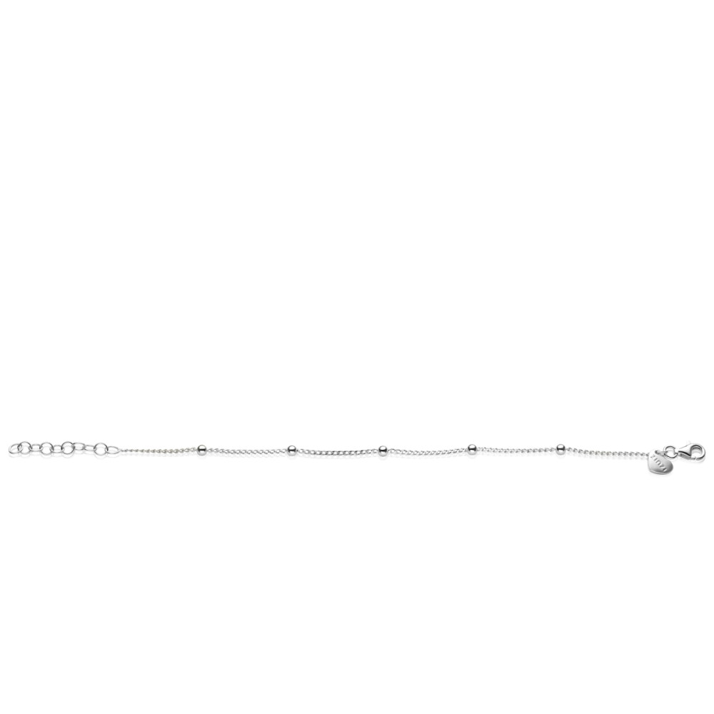 zinzi-zia2714-schakelarmband-zilver-glanzend-bolletjes-3-mm-breedte-lengte-18-21-cm