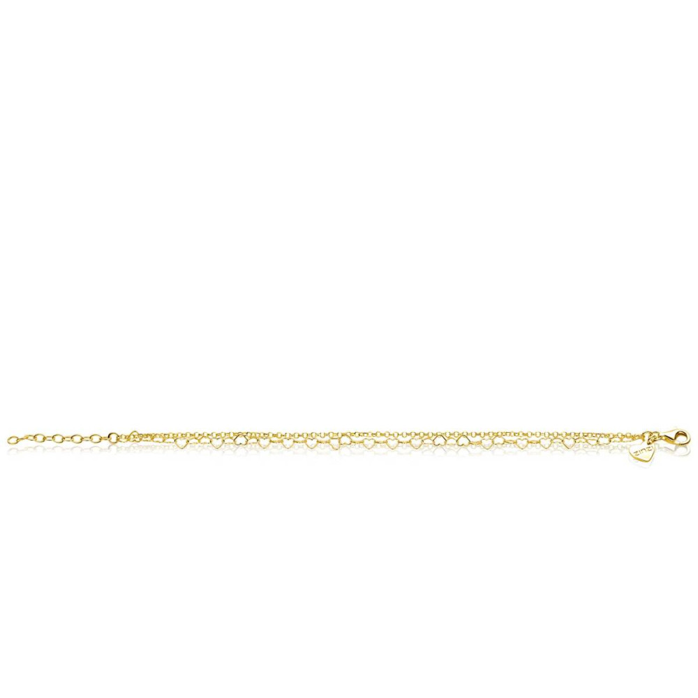 zinzi-zia2775g-schakelarmband-goudkleurig-hartjes-jasseron-5-3-mm-breedte-lengte-16-18-5-cm