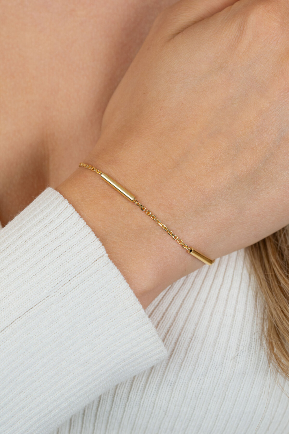 zinzi-zia2800g-schakelarmband-goudkleurig-staafjes-glanzend-2-5-mm-breedte-lengte-17-20-cm