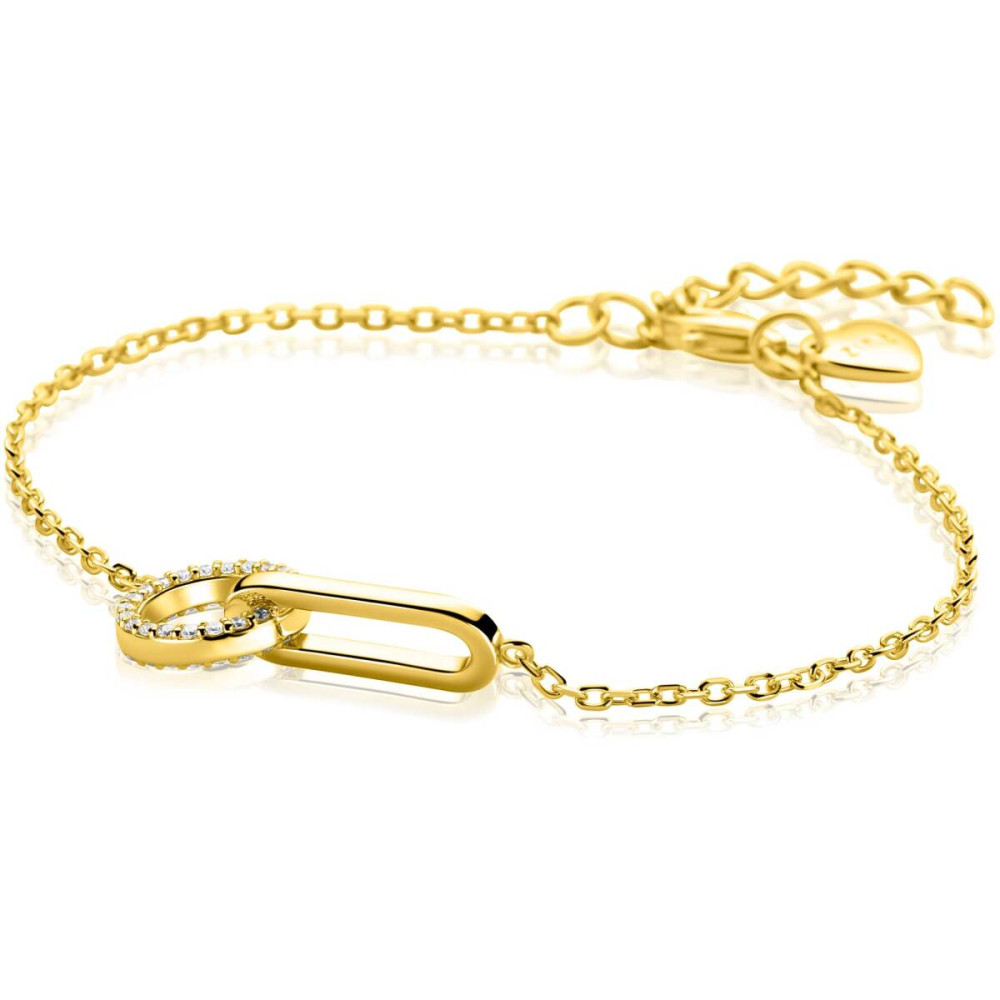 zinzi-zia2809-armband-gold-plated-ovaal-rondje-zirkonia-11-mm-breedte-lengte-17-20-cm