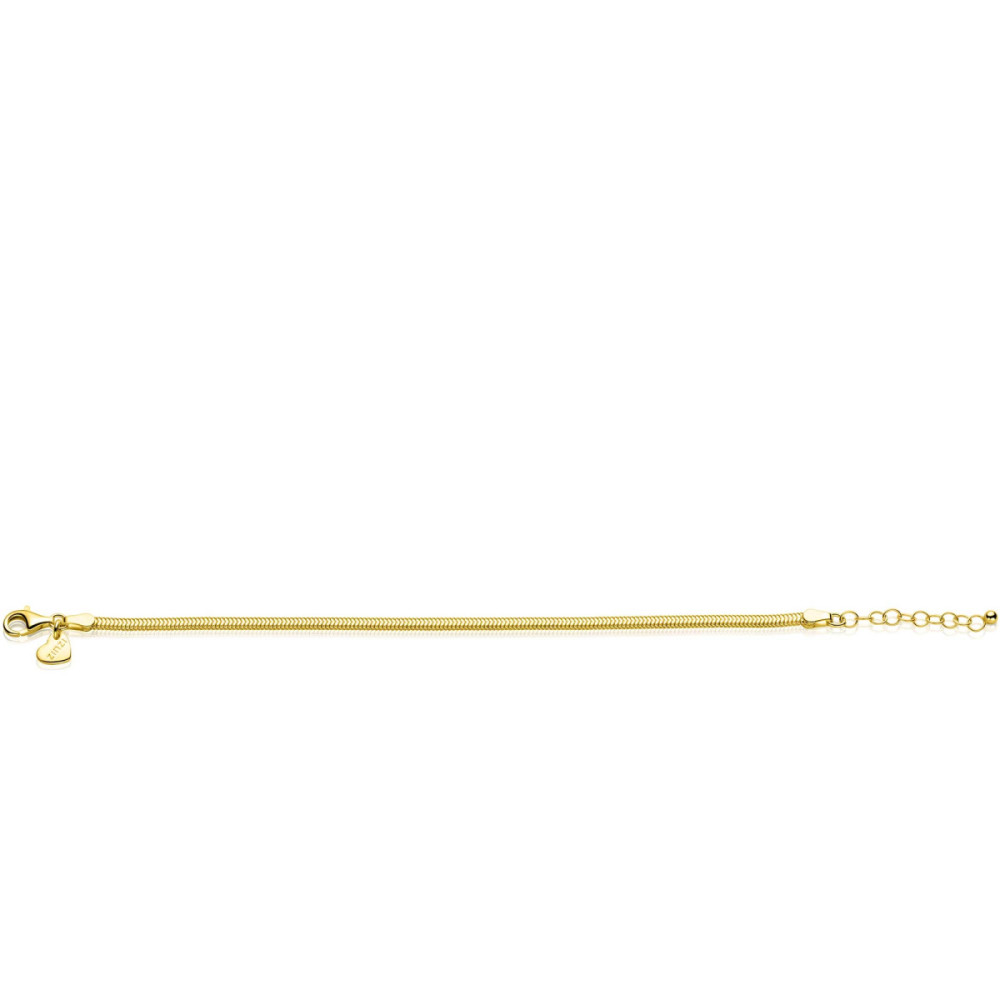 zinzi-zia2847g-slangenarmband-gold-plated-glanzend-2-8-mm-breedte-lengte-18-21-cm