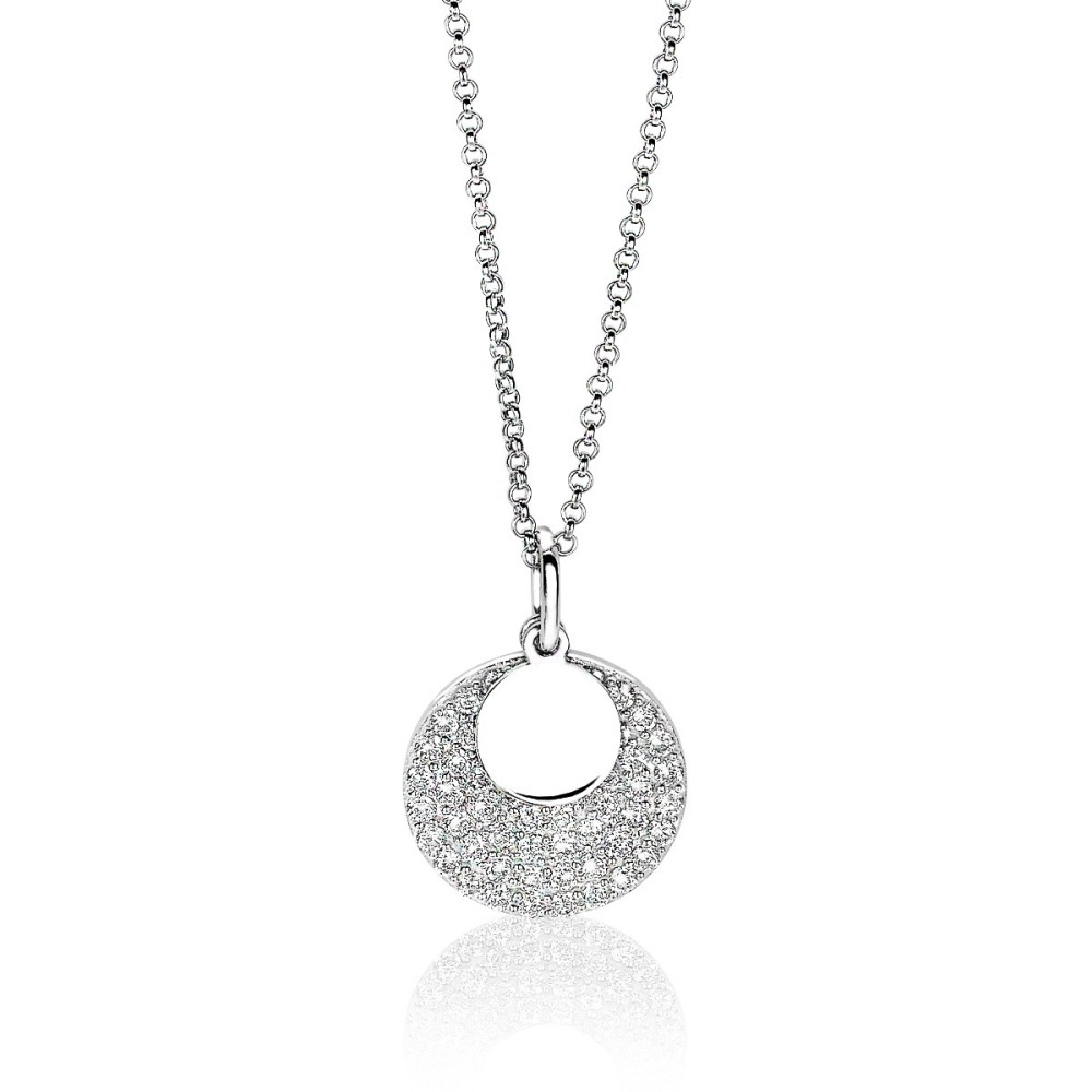 zinzi-zic1572-ketting-ronde-hanger-zirkonia-17-mm-diameter-lengte-40-45-cm