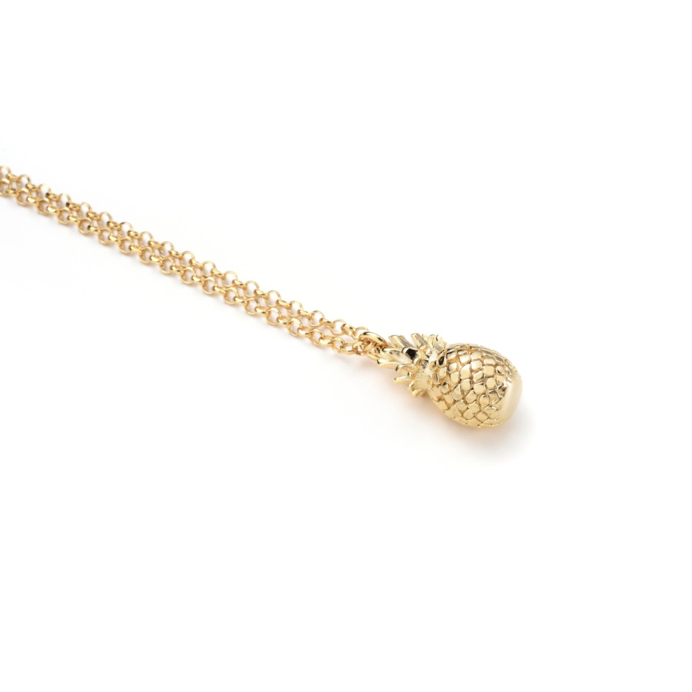 zinzi-zic1699g-gold-plated-ketting-met-hanger-ananas-9-mm-breed-lengte-42-45-cm