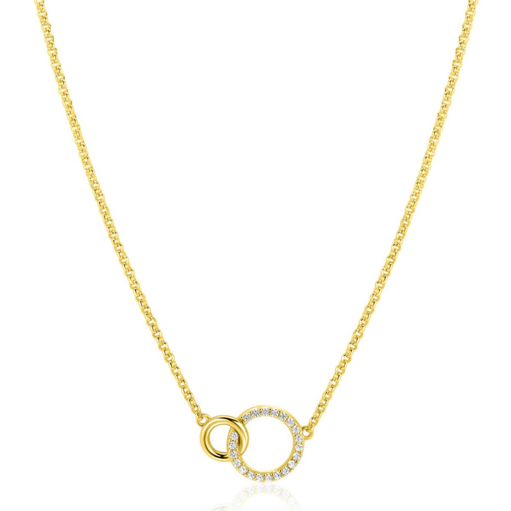 zinzi-zic1782y-goudkleurige-ketting-zirkonia-cirkel-11-mm-lengte-40-45-cm