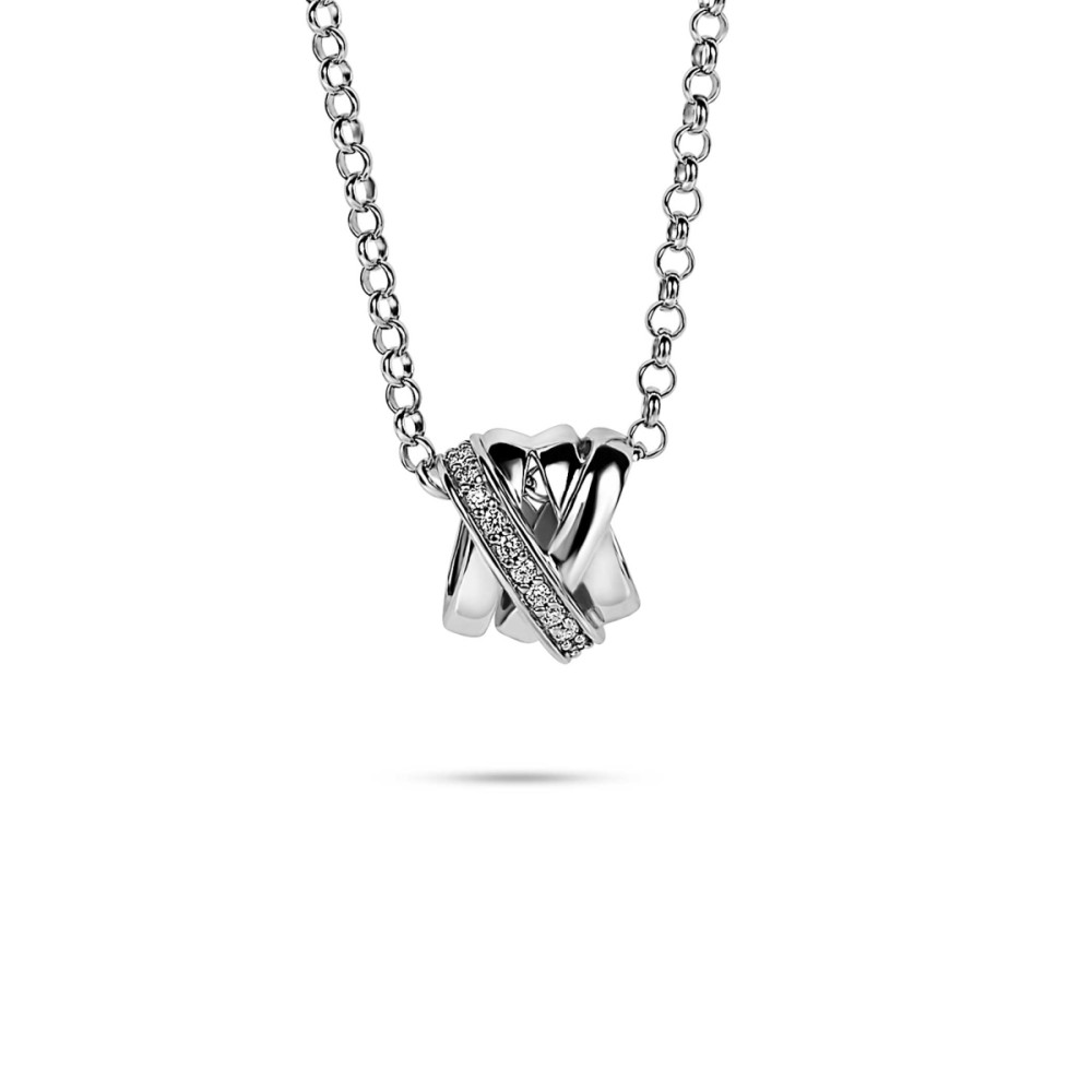 zinzi-zic1791s-ketting-met-hanger-zilver-zirkonia-kruis-9-9-mm-breedte-lengte-42-45-cm